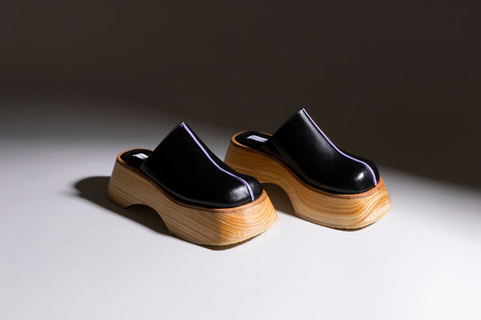 JACKIE CLOG - BLACK